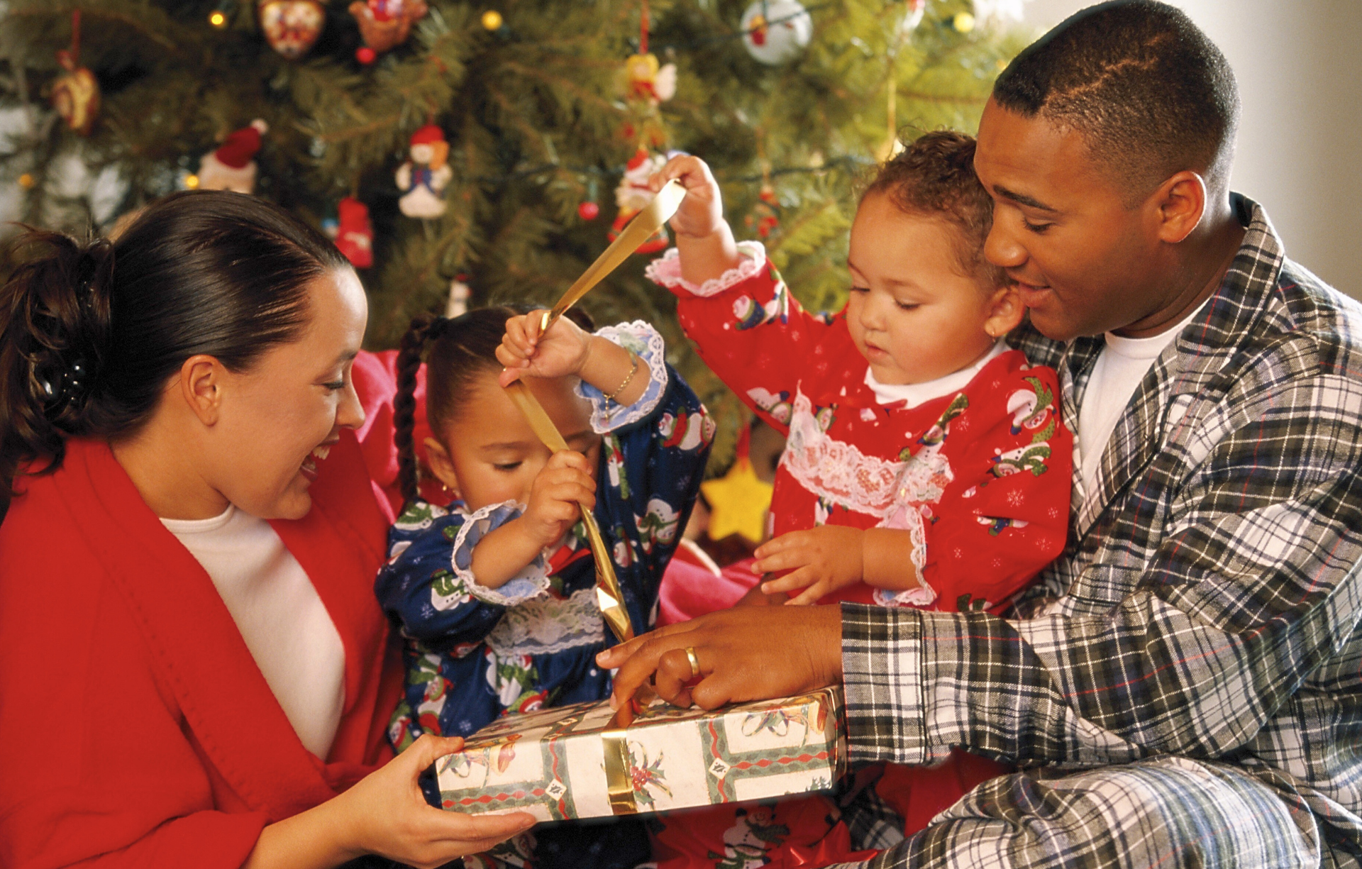 Couple making online purchase with credit card